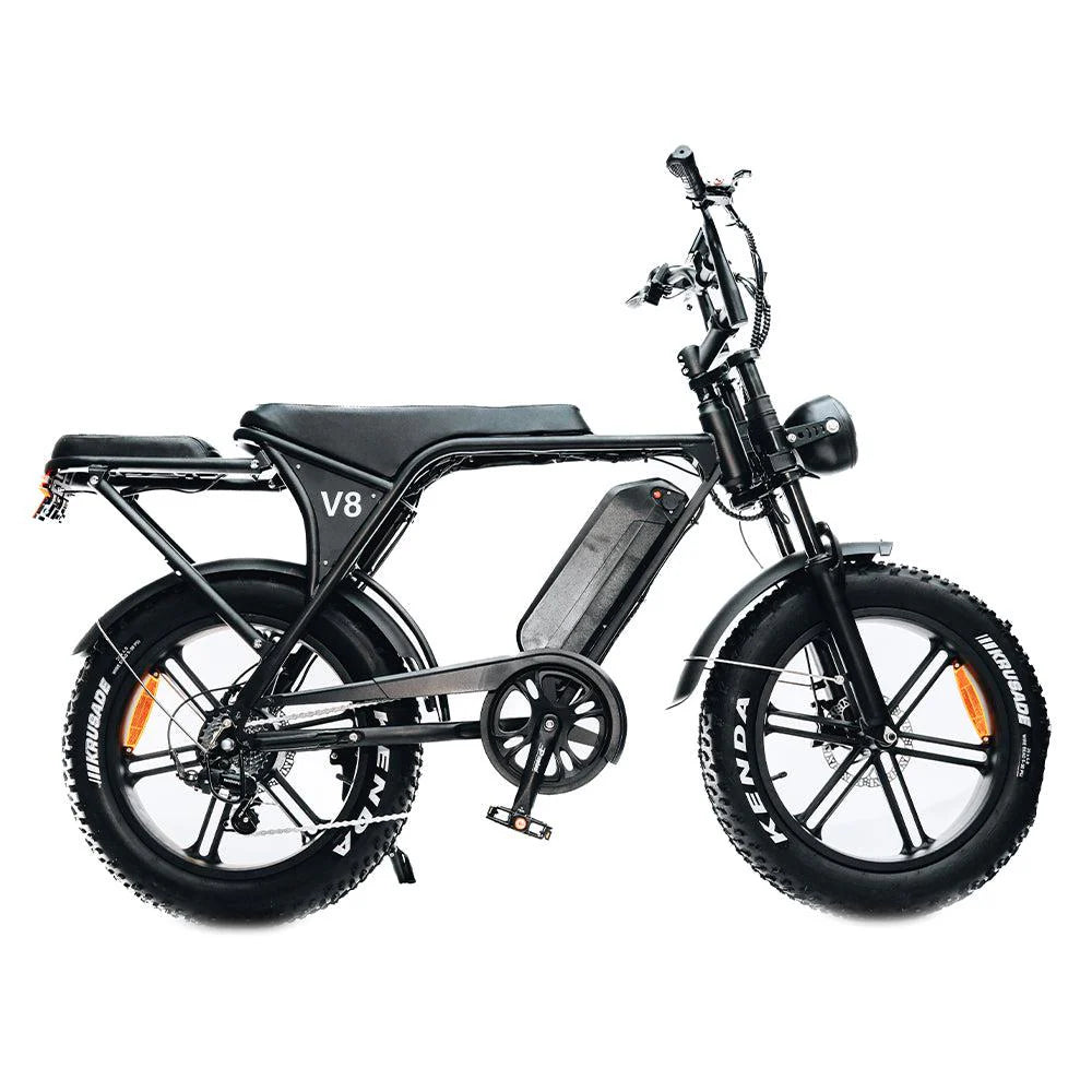 OUXI V8 3.0 Fatbike - 2025 Model - Zwart