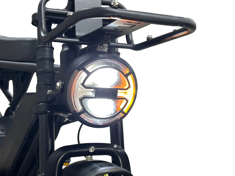 OUXI V8 Ultra Fatbike - 2026 Model - Zwart (inclusief achterzitje, voetsteuntjes & alarm)