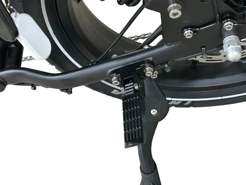 OUXI V8 Ultra Fatbike - 2026 Model - Zwart (inclusief achterzitje, voetsteuntjes & alarm)
