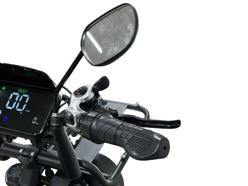 OUXI V8 Ultra Fatbike - 2026 Model - Zwart (inclusief achterzitje, voetsteuntjes & alarm)