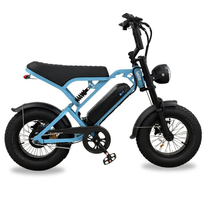 QM Wheels V20 Pro Mini Fatbike - Blauw