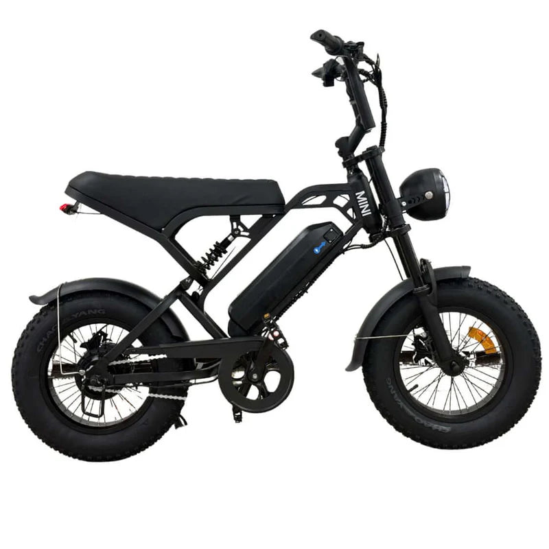 QM Wheels V20 Pro Mini Fatbike - Zwart