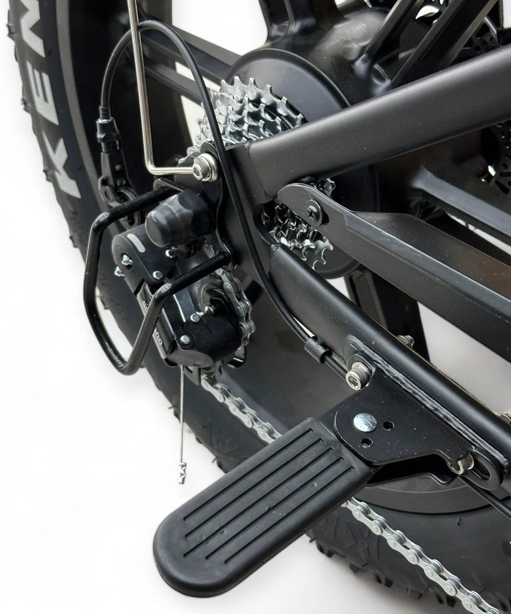 OUXI H9 Fatbike - 2025 Model - Zwart