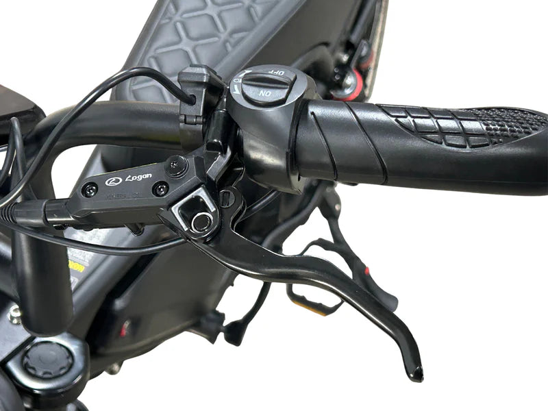 OUXI V8 Ultra Fatbike - 2026 Model - Zwart (inclusief achterzitje, voetsteuntjes & alarm)