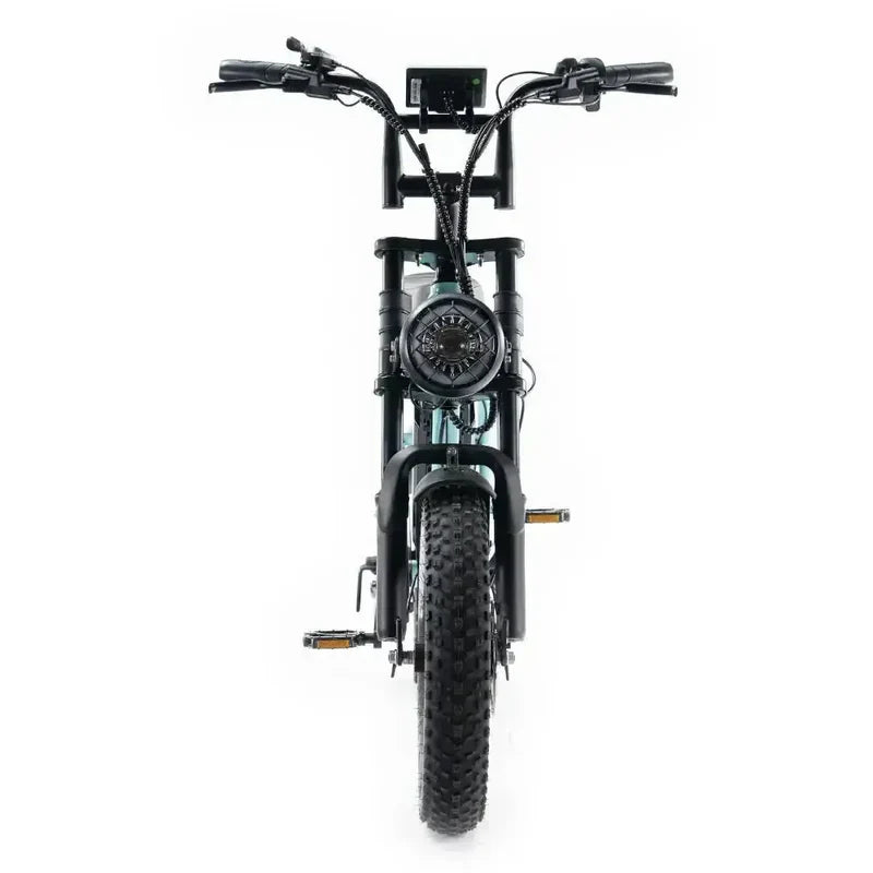 OUXI C80 Mini Fatbike - Lichtblauw (inclusief voetsteuntjes & alarm)