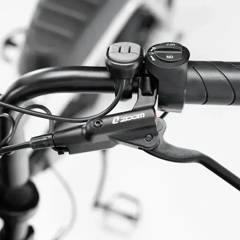 OUXI C80 Mini Fatbike - Blauw (inclusief voetsteuntjes & alarm)