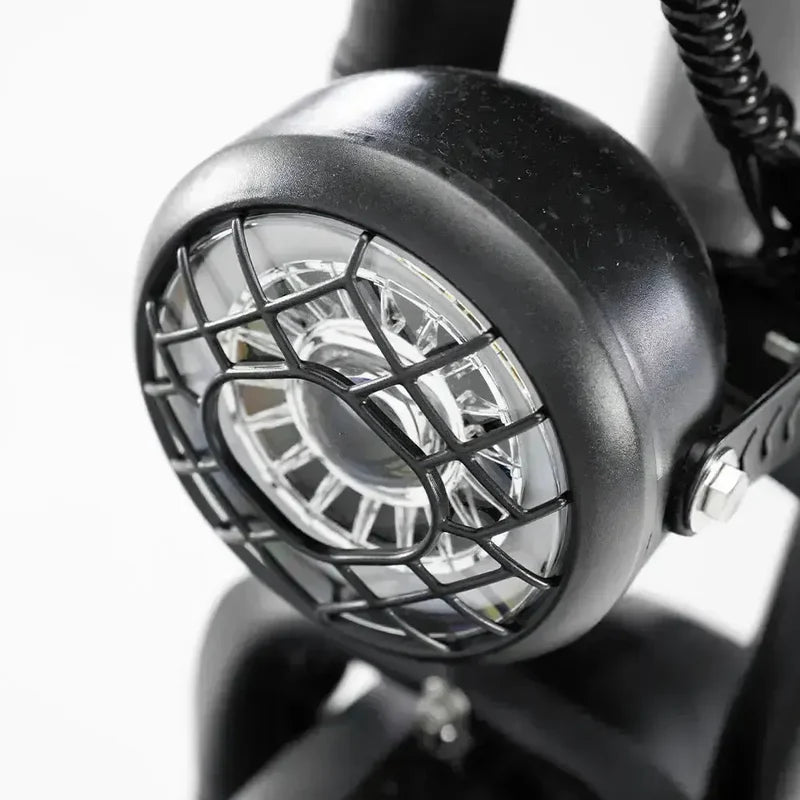 OUXI C80 Mini Fatbike - Blauw (inclusief voetsteuntjes & alarm)