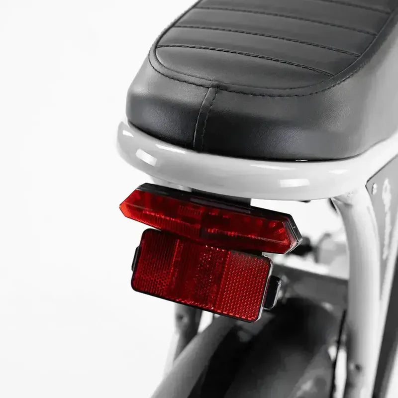 OUXI C80 Mini Fatbike - Blauw (inclusief voetsteuntjes & alarm)