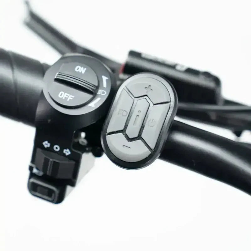 OUXI C80 Mini Fatbike - Blauw (inclusief voetsteuntjes & alarm)