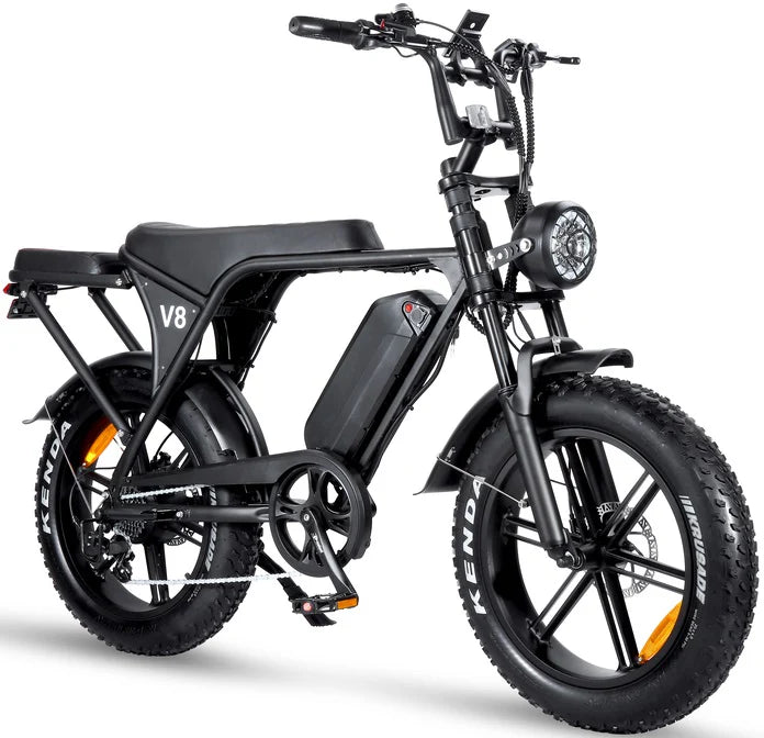 OUXI V8 3.0 Fatbike - 2025 Model - Zwart