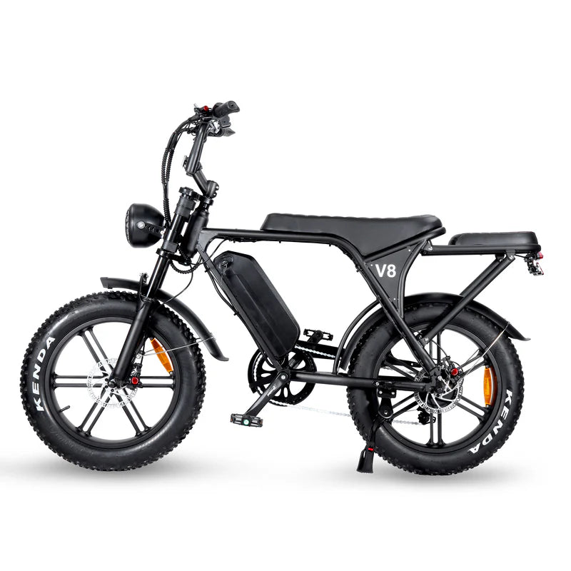 OUXI V8 3.0 Fatbike - 2025 Model - Zwart