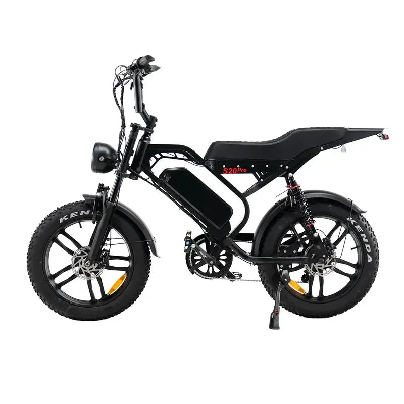 QM Wheels S20 Pro Fatbike – Zwart