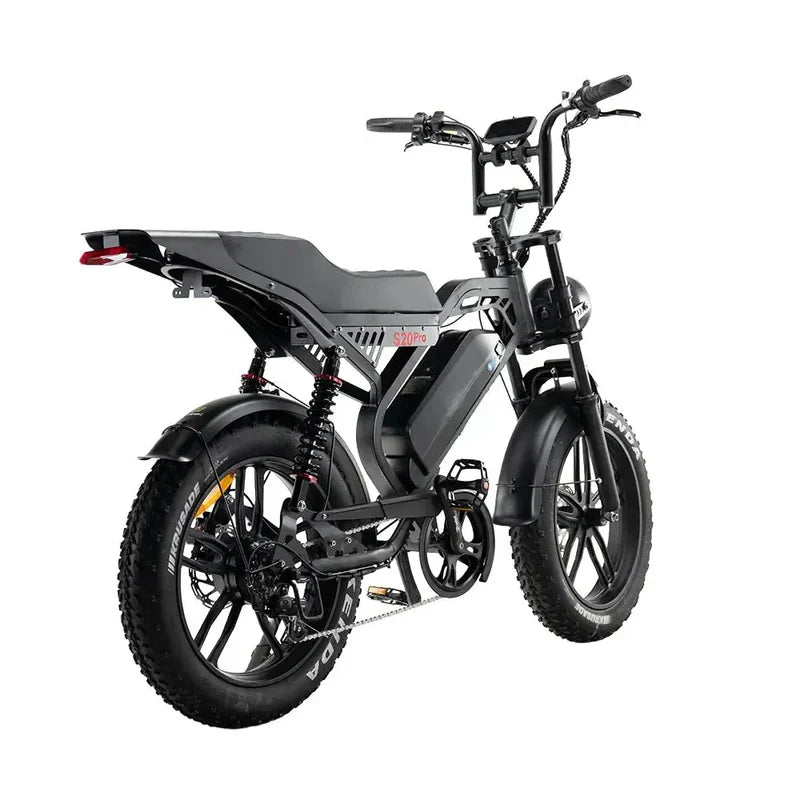 QM Wheels S20 Pro Fatbike – Zwart